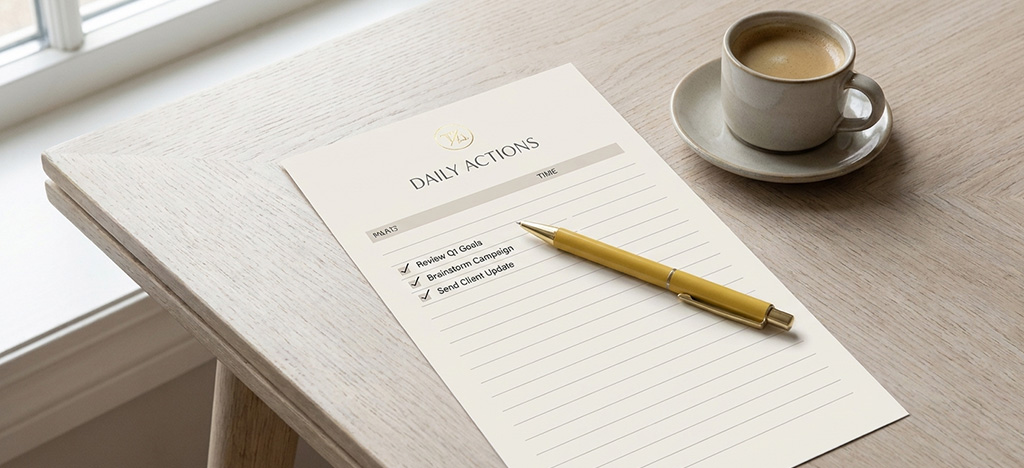 MBA accreditation checklist and pen representing due diligence before enrolling in Singapore