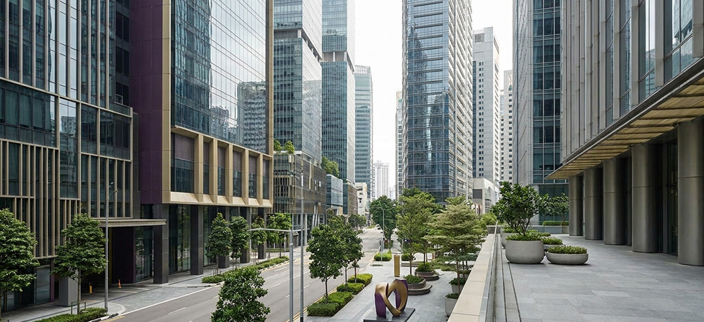 Singapore CBD skyline representing the competitive MBA market in Singapore
